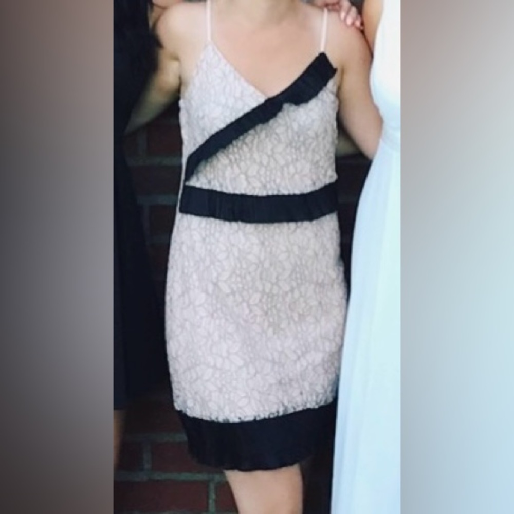 Lace dress worn once. Size 8 but fits like a 4